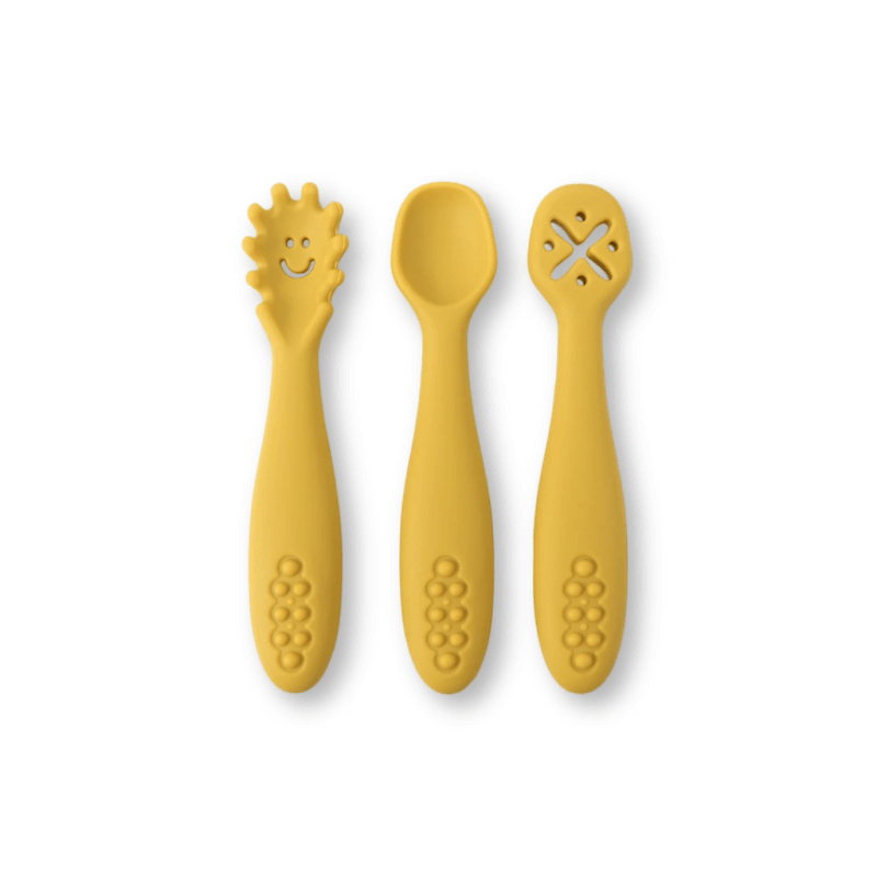 Entdecker Silikon-Babybesteck, 3-teilig