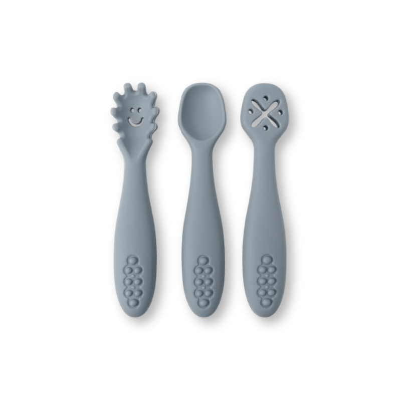 Entdecker Silikon-Babybesteck, 3-teilig