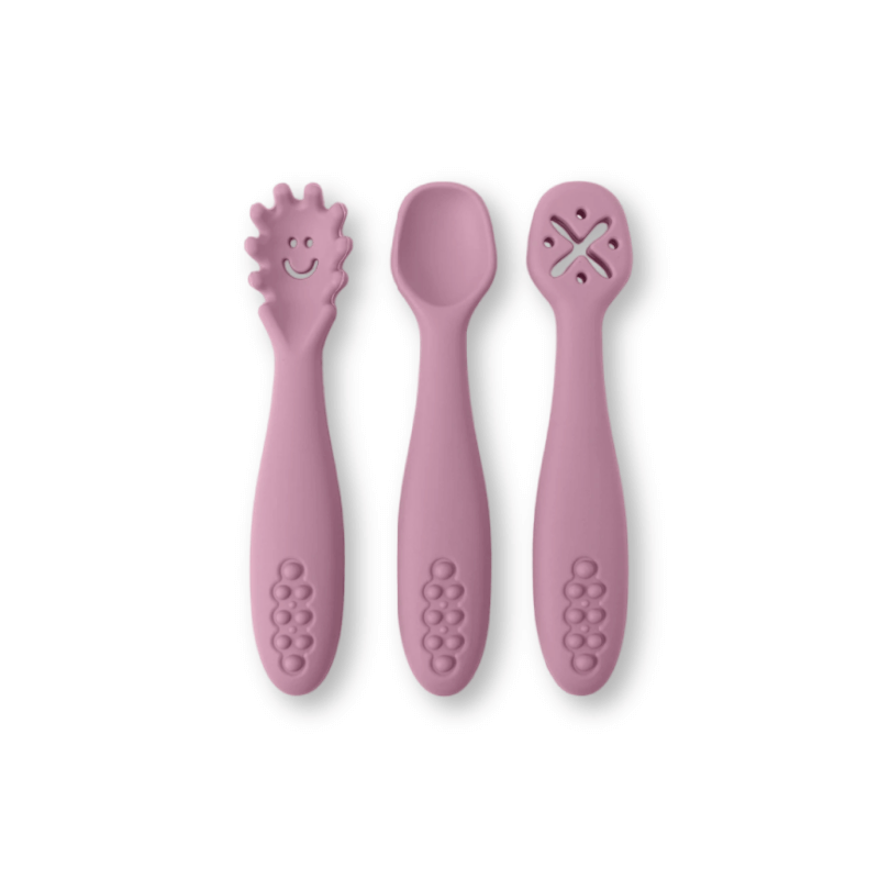 Entdecker Silikon-Babybesteck, 3-teilig