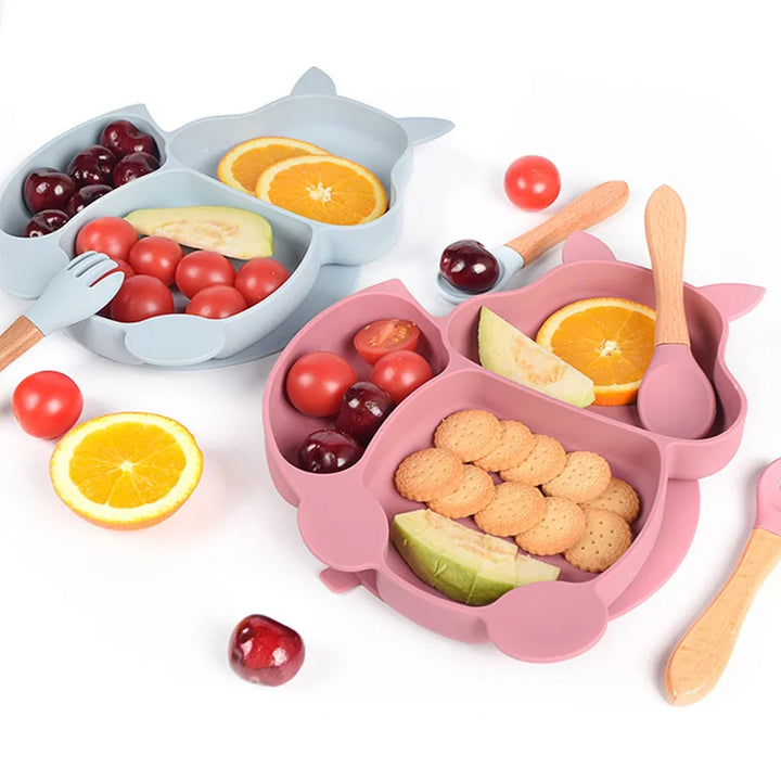 MitWachs Kindergeschirr-Set – Eichhörnchen