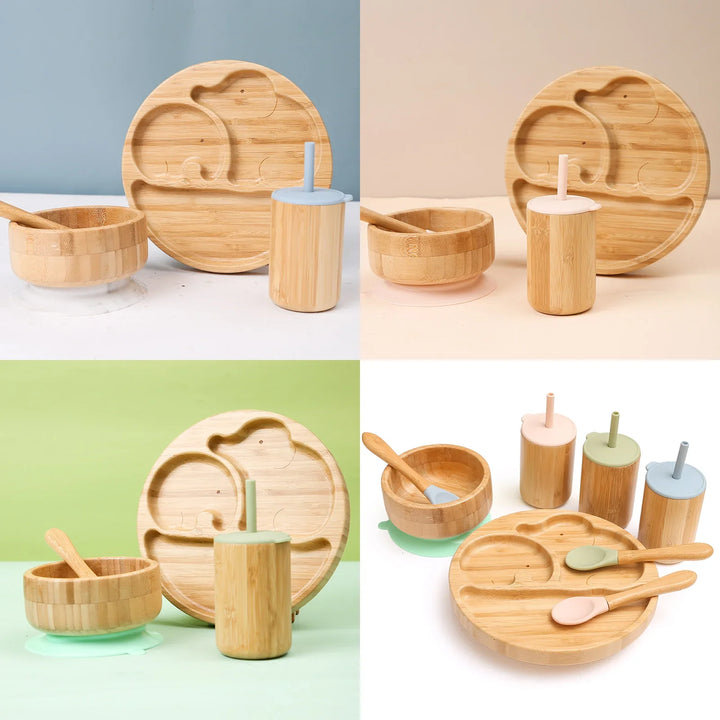 MitWachs Kindergeschirr-Set – Elefant