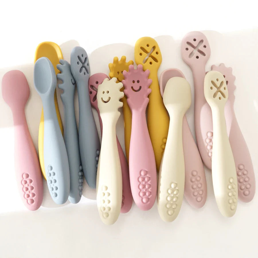 Entdecker Silikon-Babybesteck, 3-teilig