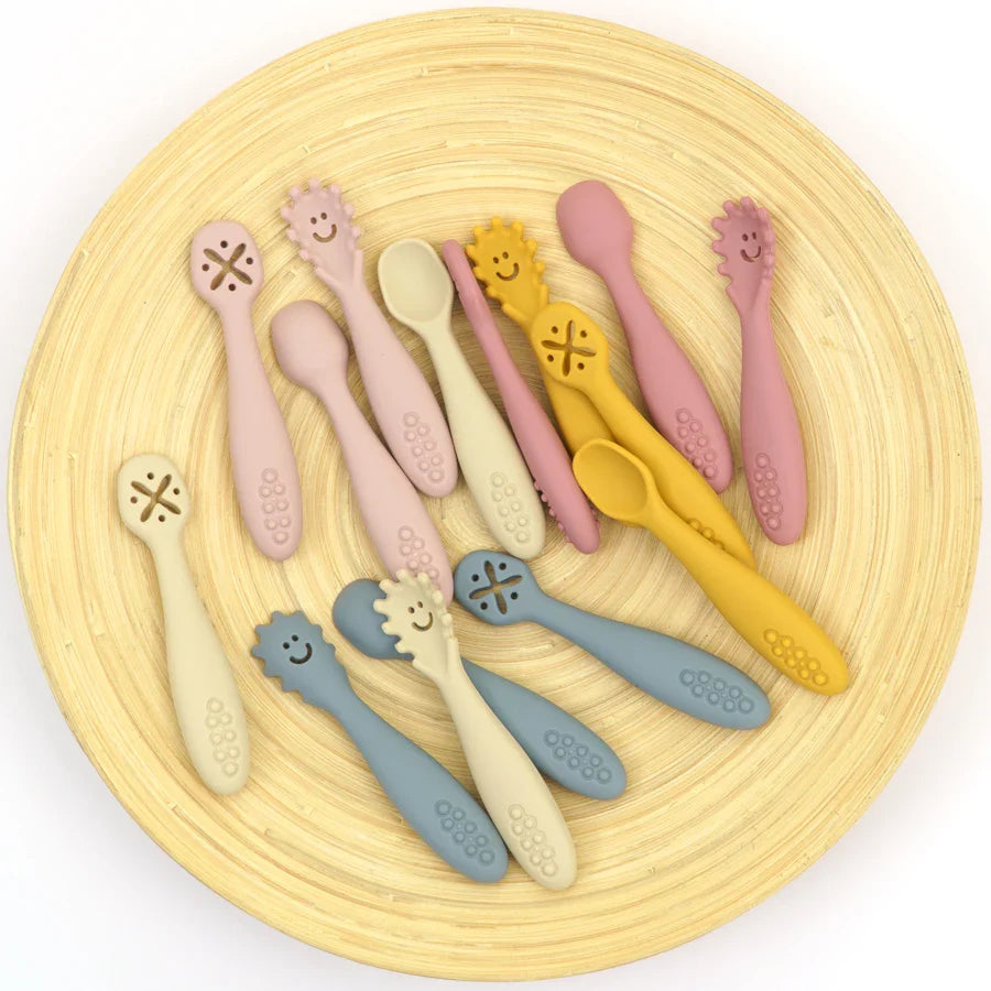 Entdecker Silikon-Babybesteck, 3-teilig