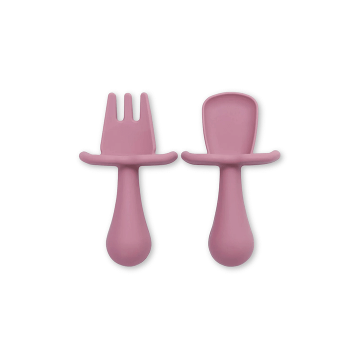 Anfänger Silikon-Kinderbesteck, 2-teilig
